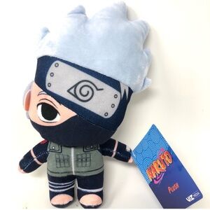 This is a new with tag plushie of Kakashi from the Shonen Jump anime Naruto.